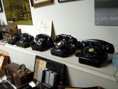 Old Rotary phones