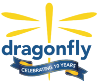 Dragonfly Celebrating 10 Years logo